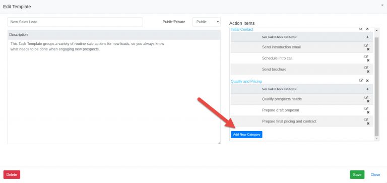 Creating Task Templates – Mothernode Support