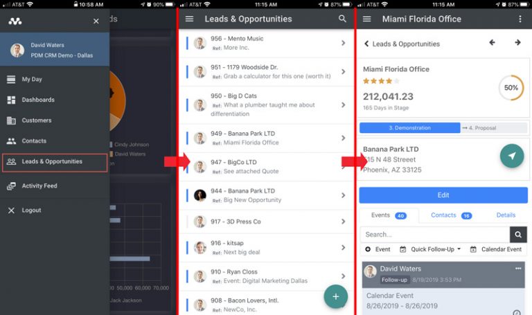 Mobile CRM Overview – Mothernode Support