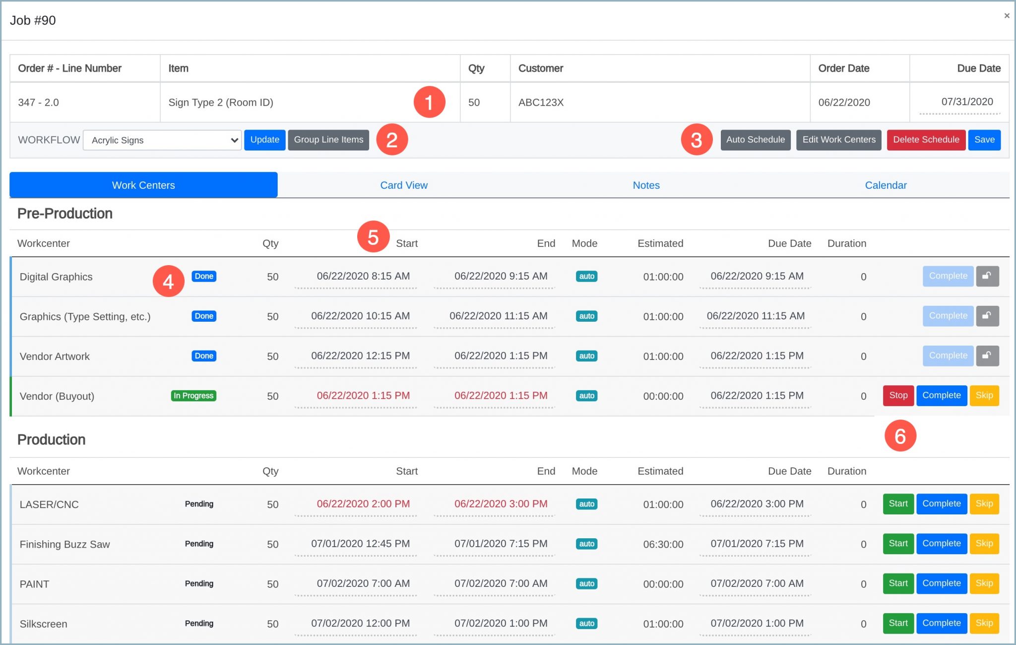 Using Job Cards – Mothernode Support