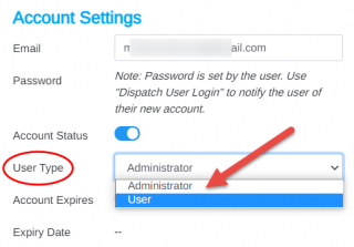 User Types – Mothernode Support