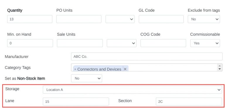 Managing the Inventory Custom Label Settings – Mothernode Support